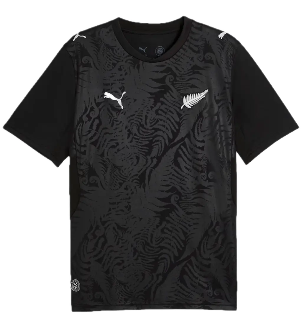 Áo Puma New Zealand 2026 Home Soccer ‘Black’ 783262-01