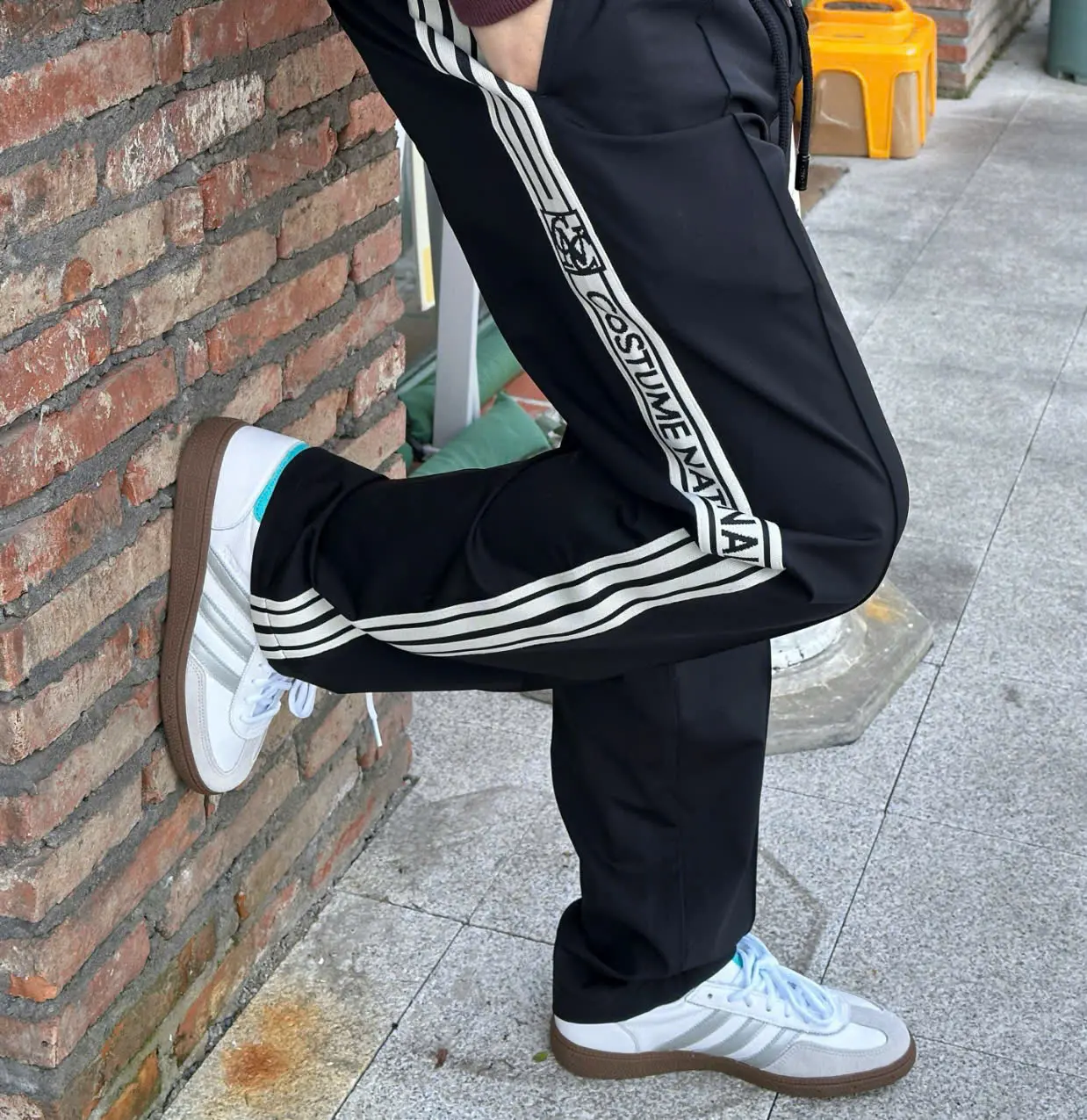 Alternative view of Giày Adidas Handball Spezial Mercedes 'Cloud White' KJ1178