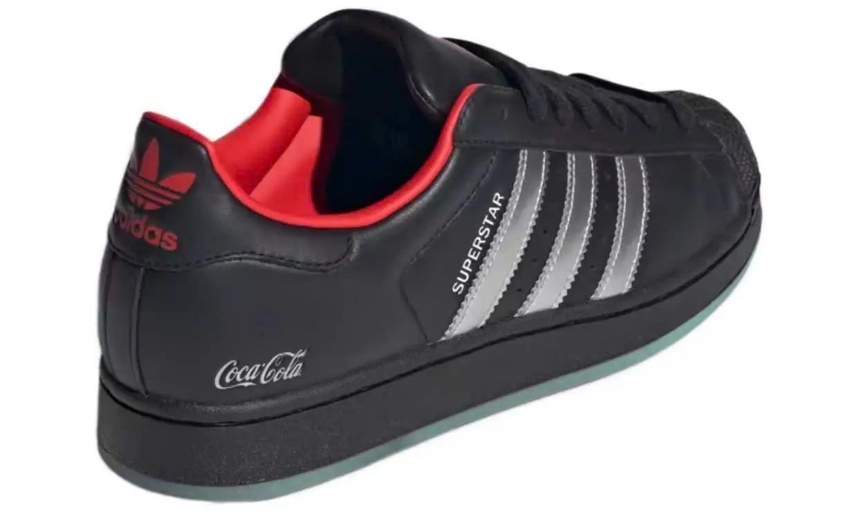 Alternative view of Giày Adidas Superstar 'Coca-Cola Black' KH6891