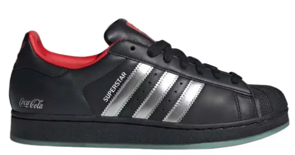 Giày Adidas Superstar 'Coca-Cola Black' KH6891