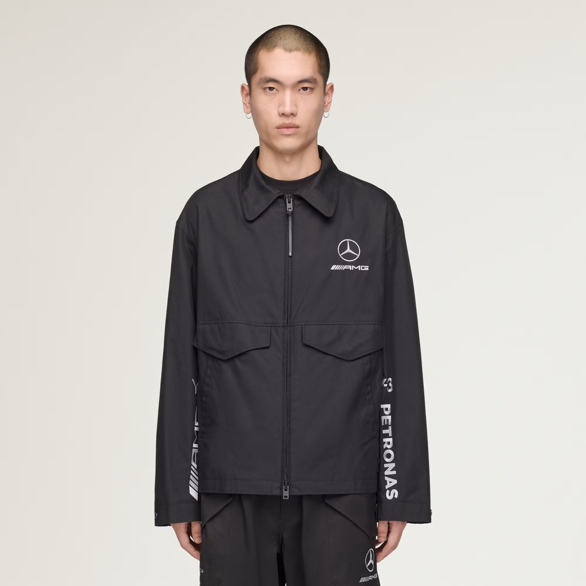 Alternative view of Áo Adidas Y-3 F1 Wolf Jacket 'Black' KR2375