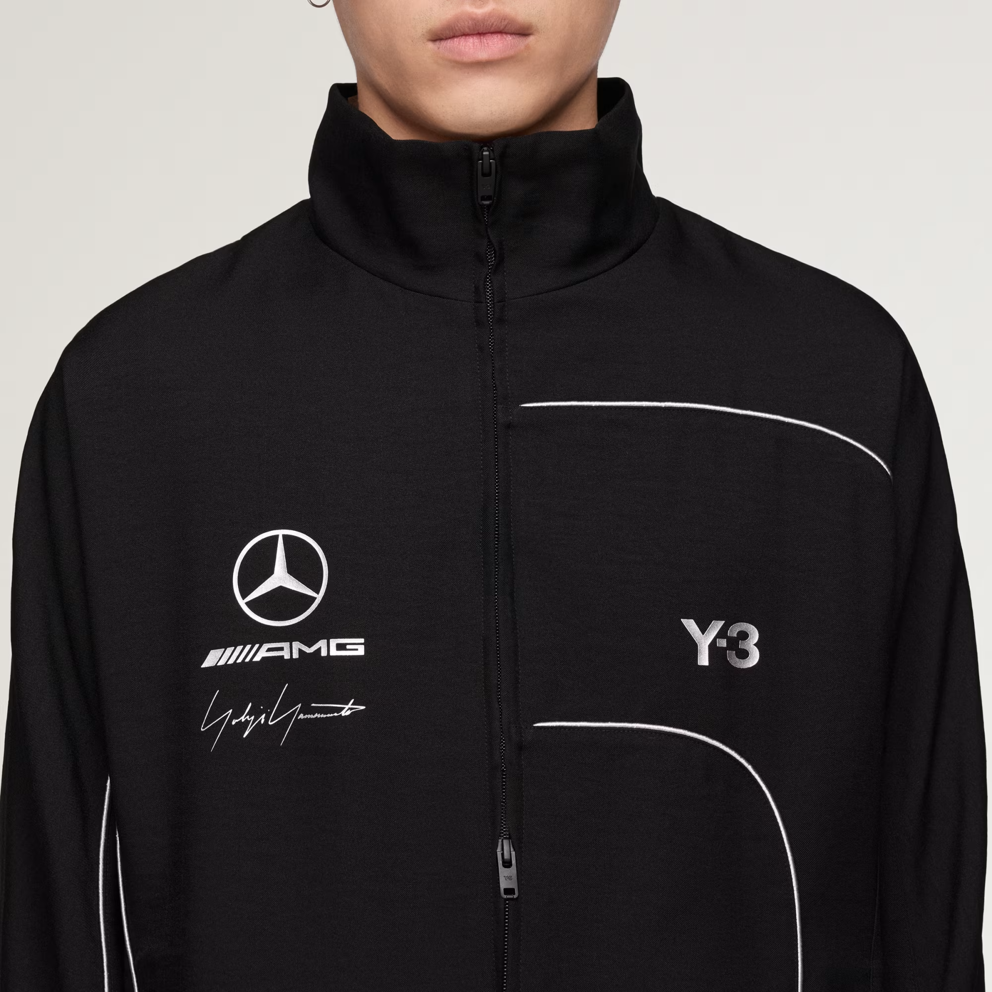 Áo Adidas Y-3 Mercedes AMG Petronas F1 'Black' KR2342 - Ảnh 7