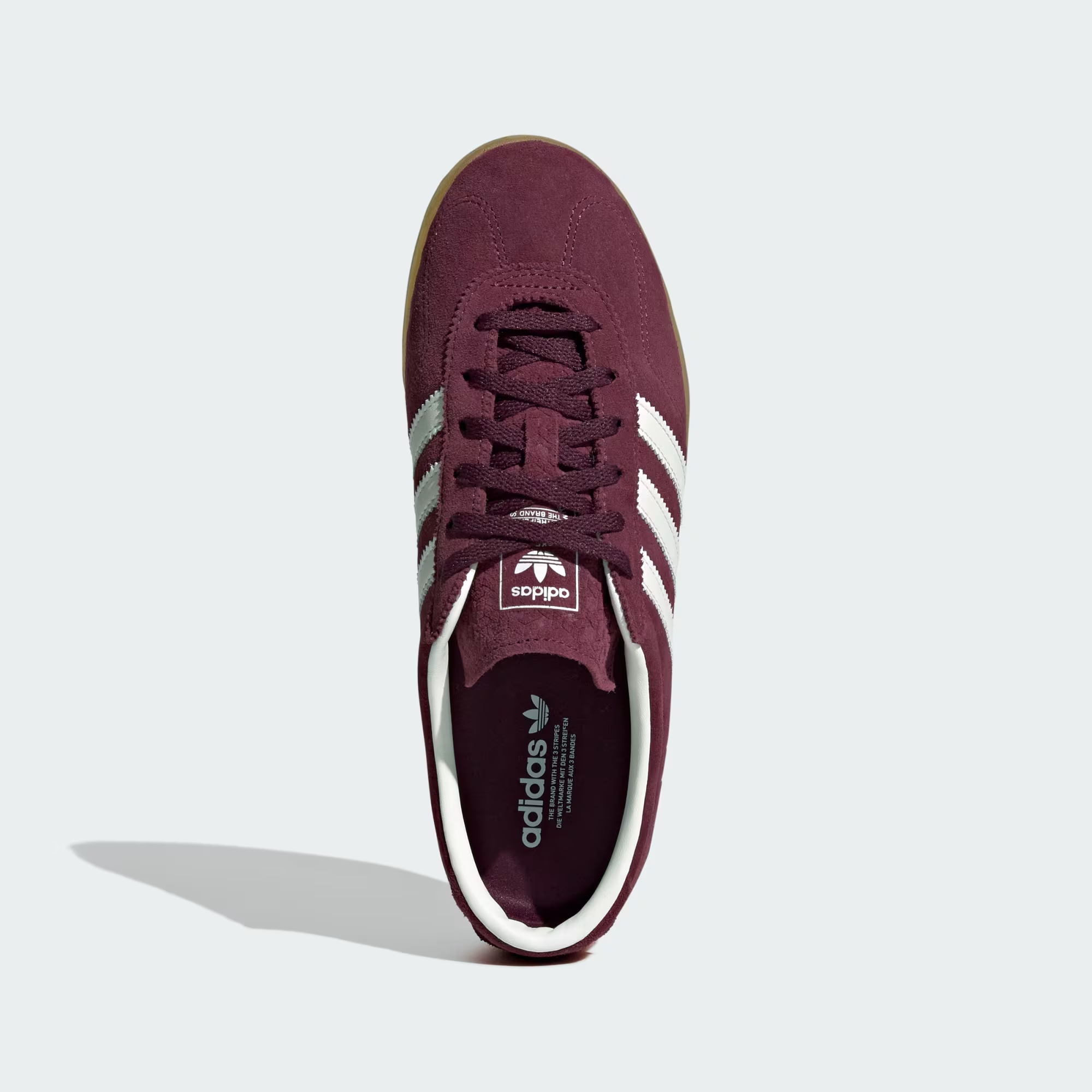Alternative view of Giày Adidas Gazelle Lo Pro 'Maroon White' IH6940