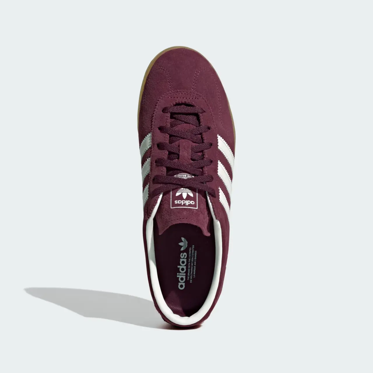 Alternative view of Giày Adidas Gazelle Lo Pro 'Maroon White' IH6940
