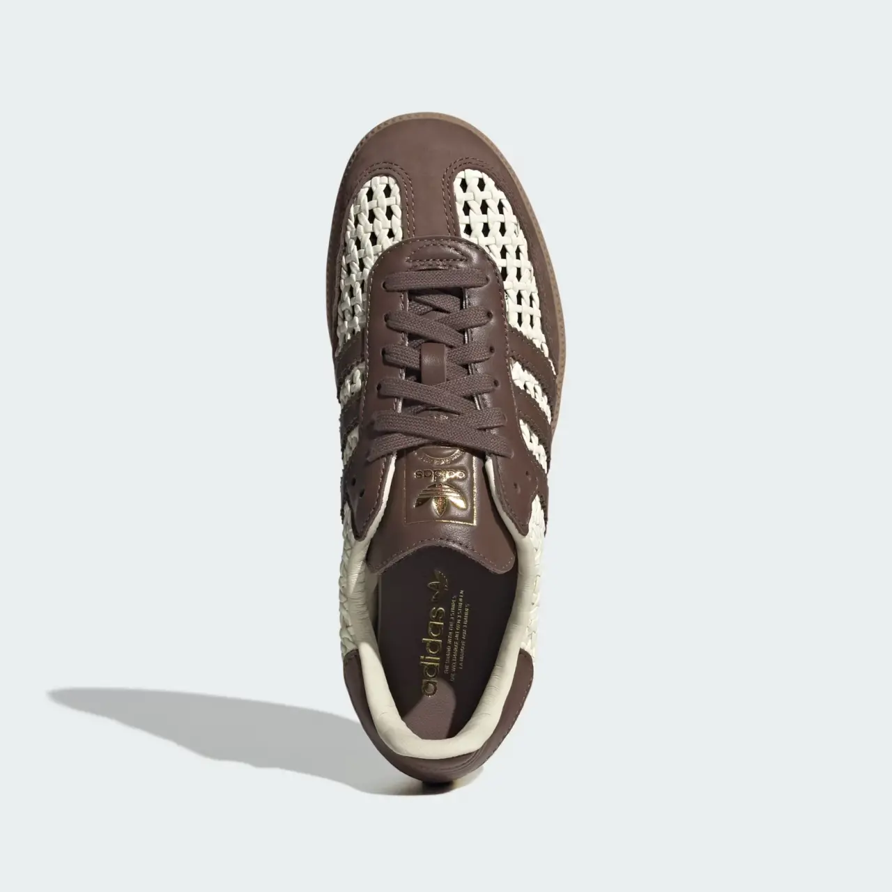 Alternative view of Giày Adidas Samba OG 'Cream White Earth Strata' IH9373