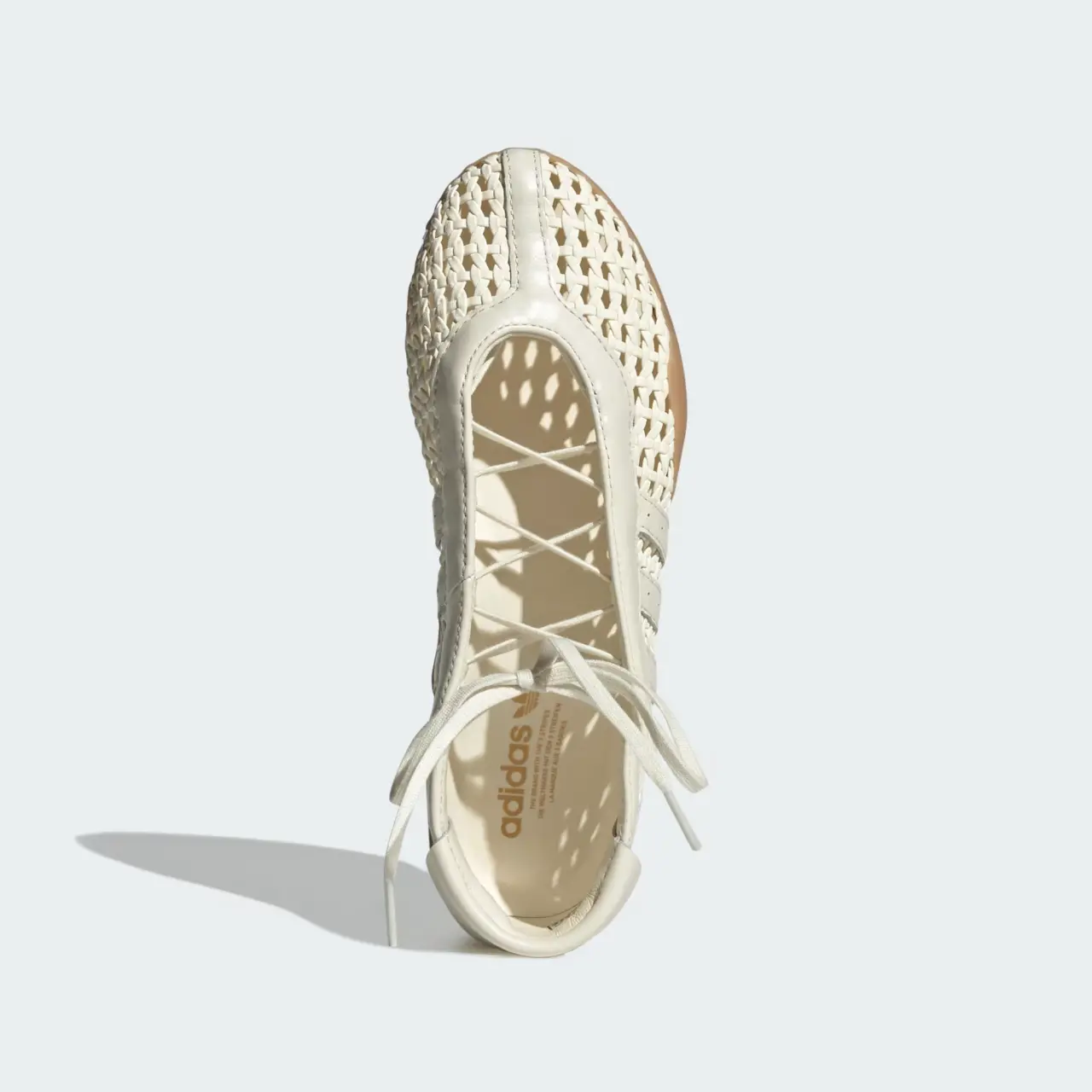 Alternative view of Giày Adidas Taekwondo Mei Ballet 'Cream White' KI3582