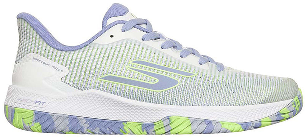 Giày Skechers Viper Court Pro 2.0 'White Perikinkle' 172109-WPW