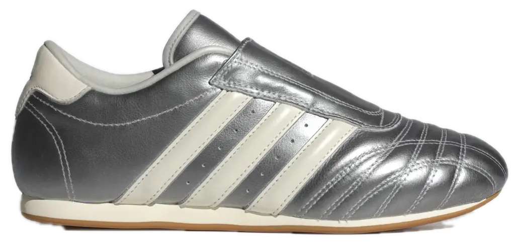 Giày Adidas Taekwondo 'Silver Metallic' JS4023