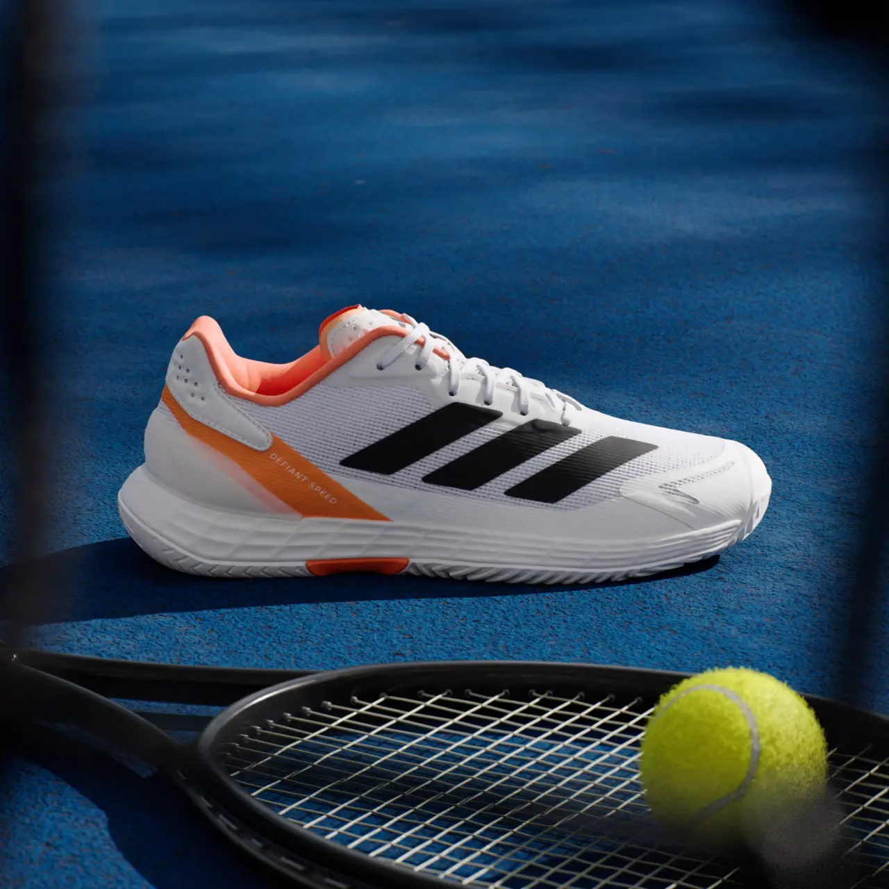 Alternative view of Giày Adidas Defiant Speed 2 'Lucid Orange' JR1745