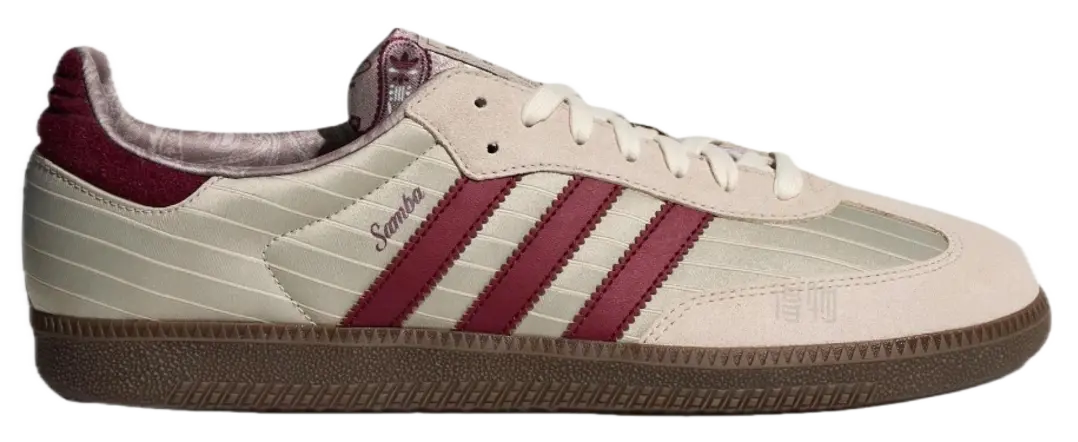 Giày Adidas Originals Samba OG 'Beige Red' KZ7552