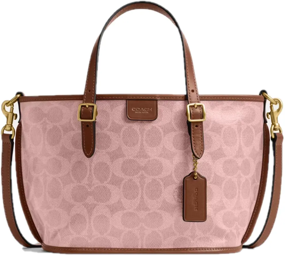 Túi Coach Artificial Leather Tote Crossbody 'Pink' CCD94-B4YU4