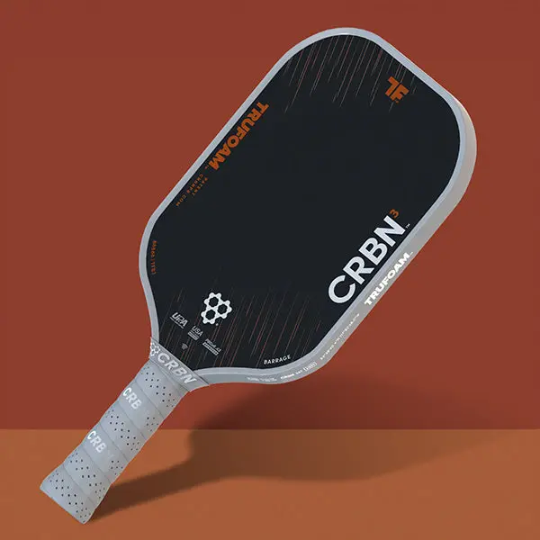 Alternative view of Vợt Pickleball CRBN³ TruFoam Barrage Elongated 'Black'