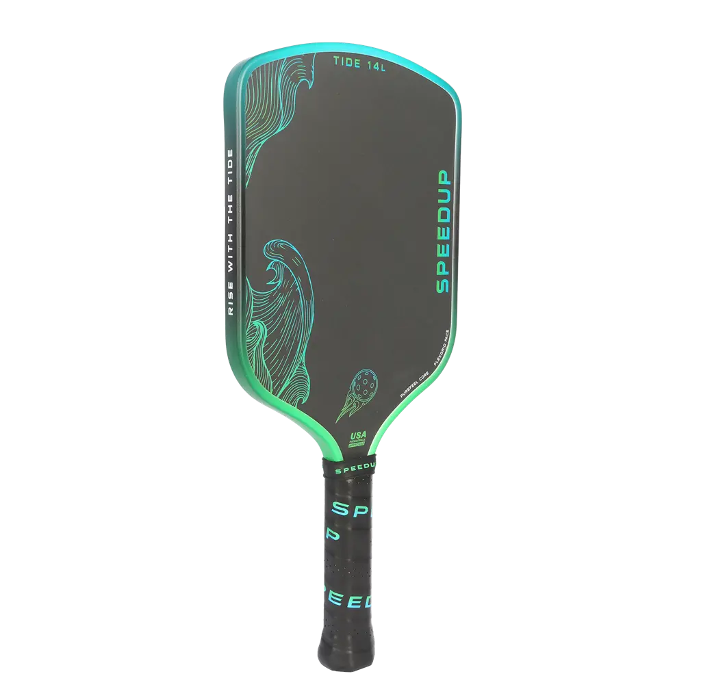 Alternative view of Vợt Pickleball Speedup Tide 14L Elongated 'Green'