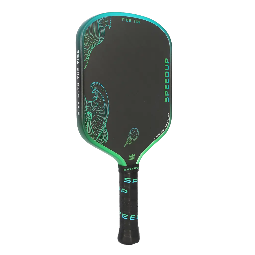 Alternative view of Vợt Pickleball Speedup Tide 14S Widebody 'Green'