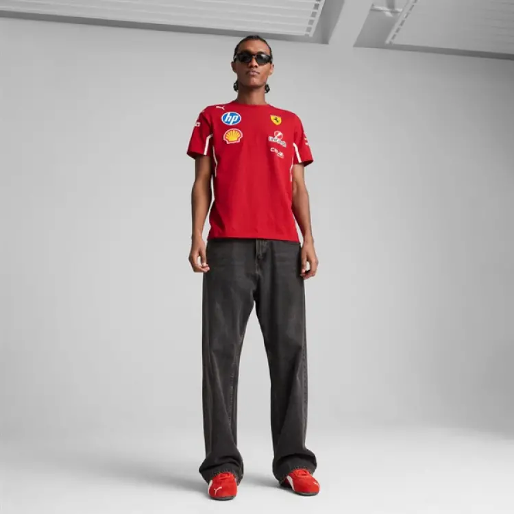 Alternative view of Áo Puma Scuderia Ferrari 2025 'Red' 763945-01