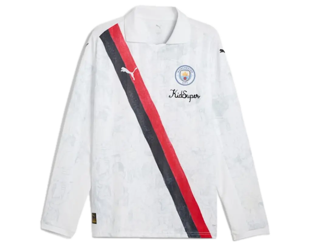 Áo Puma Manchester City 'White' 606850-07