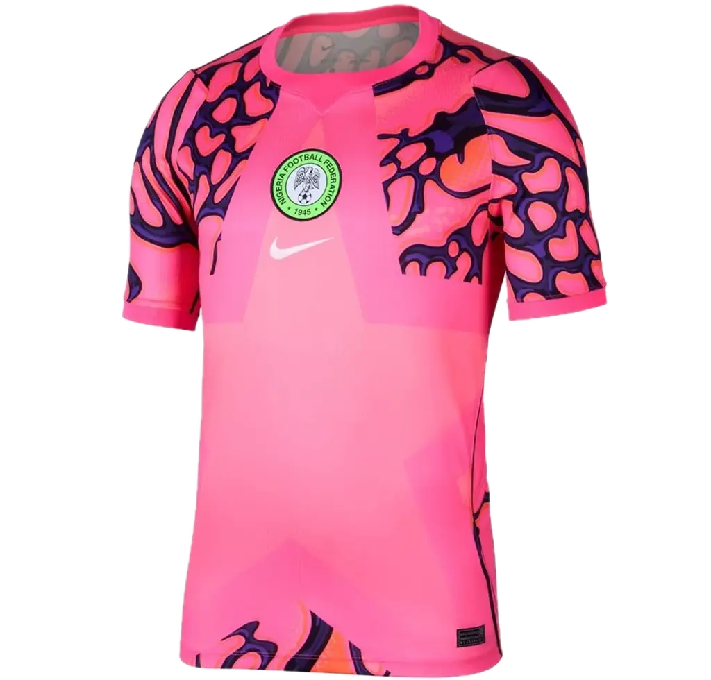 Áo Nike Nigeria 2026 Goalkeeper Replica 'Hyper Pink' IB5313-645