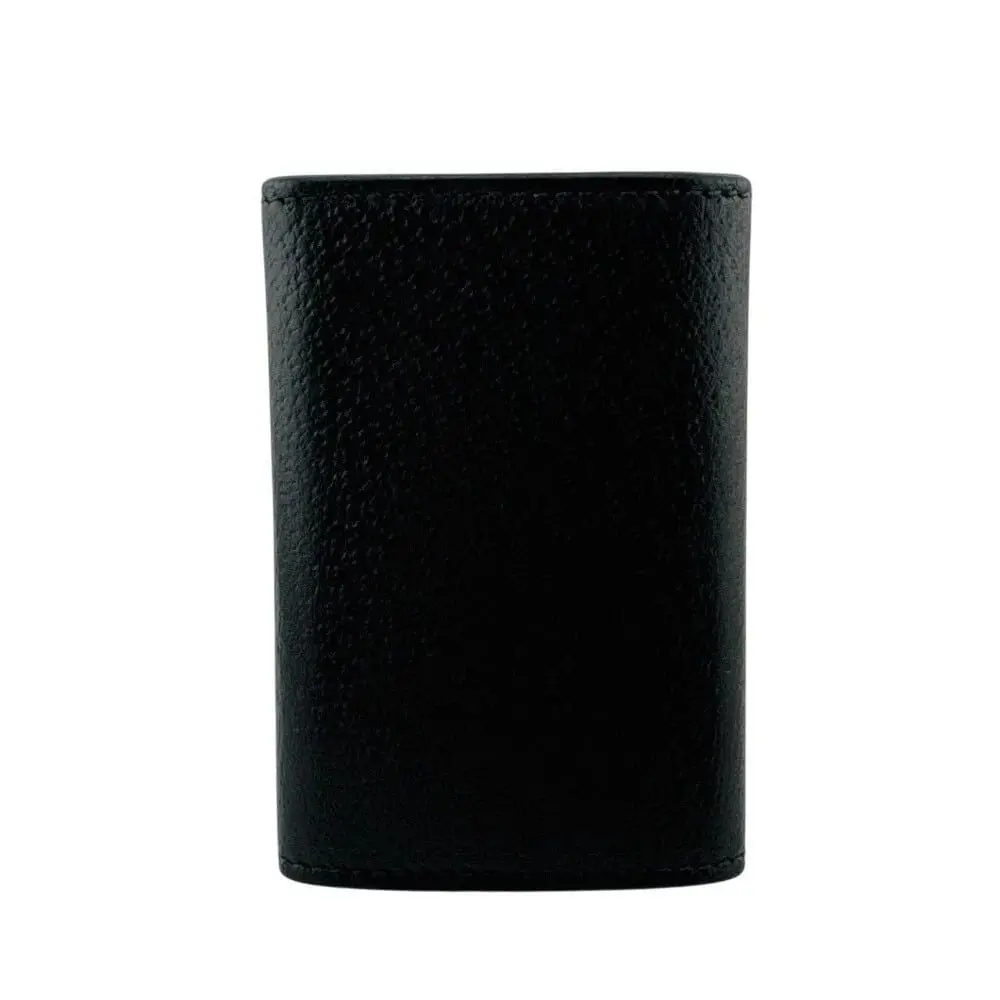 Alternative view of Ví Gucci Bee Motif Leather Key Pouch 'Black' 523683-DJ20T-1000