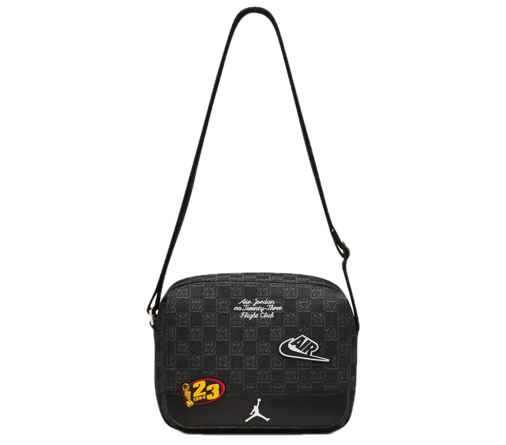 Túi Nike Jordan Monogram Messenger ‘Black’ IQ3203-010
