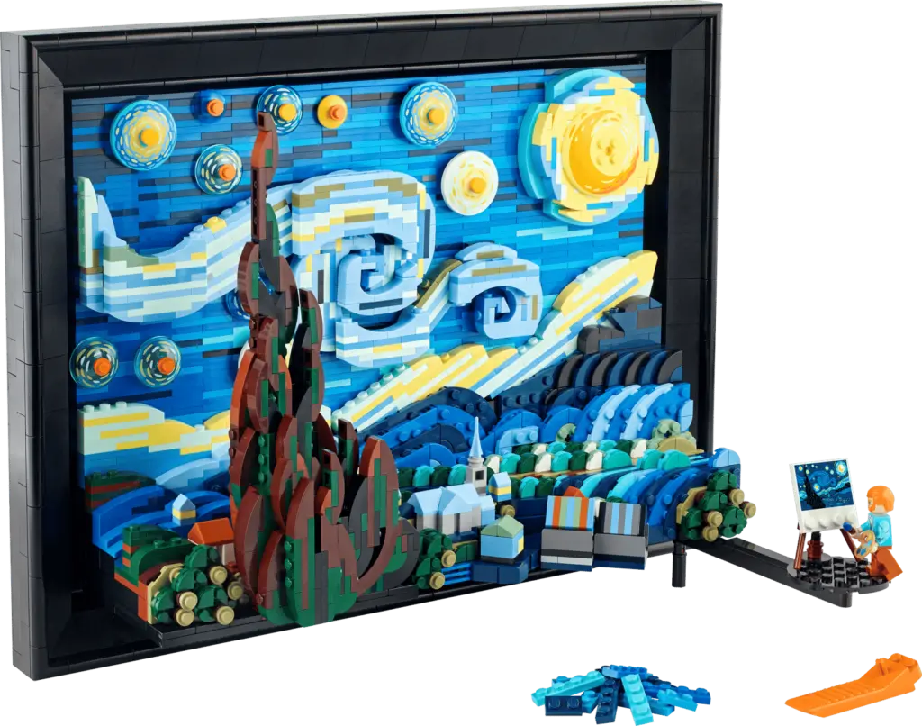 Mô Hình Lego Vincent van Gogh - The Starry Night 21333
