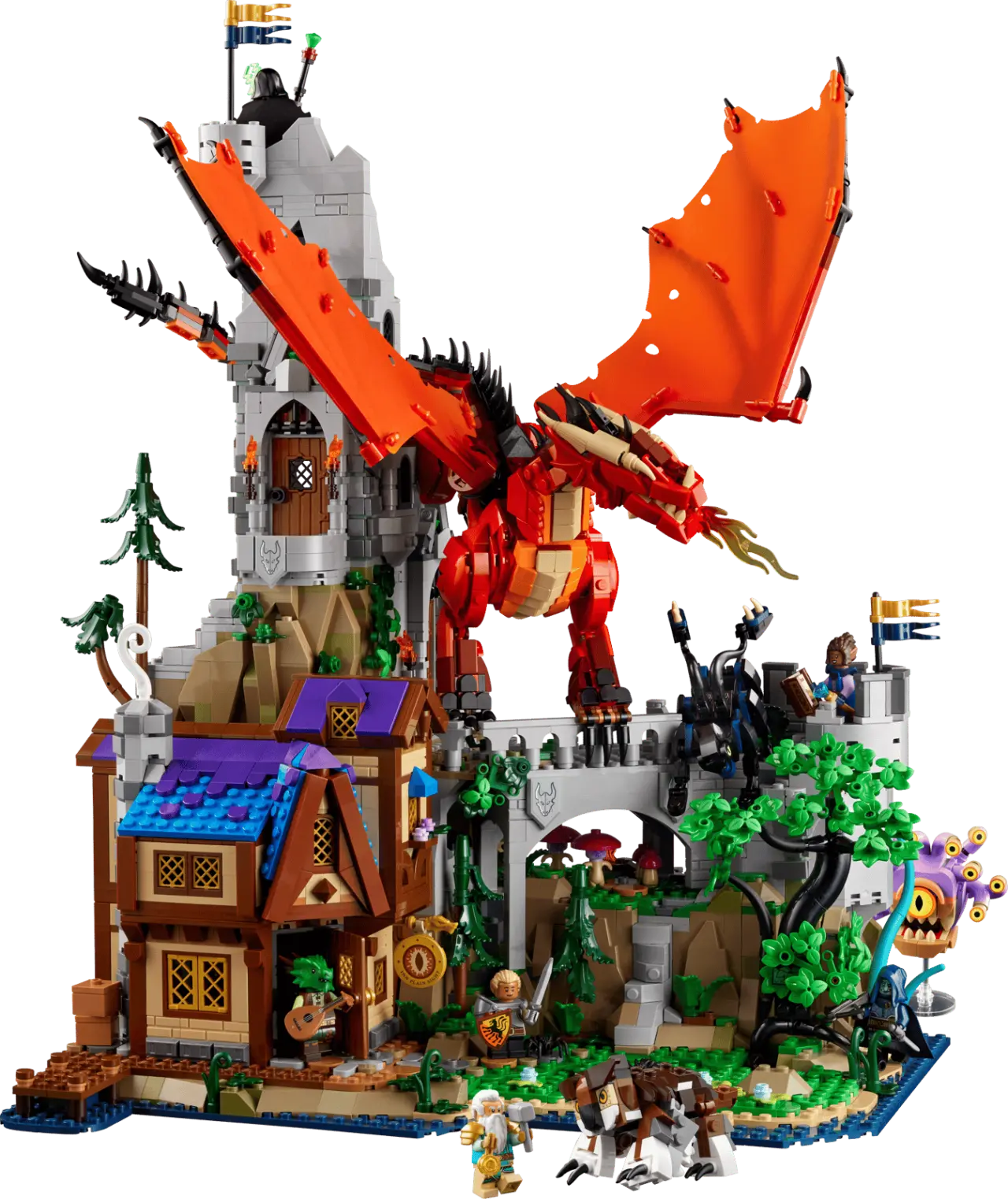 Mô Hình Lego Dungeons & Dragons: Red Dragon's Tale 21348