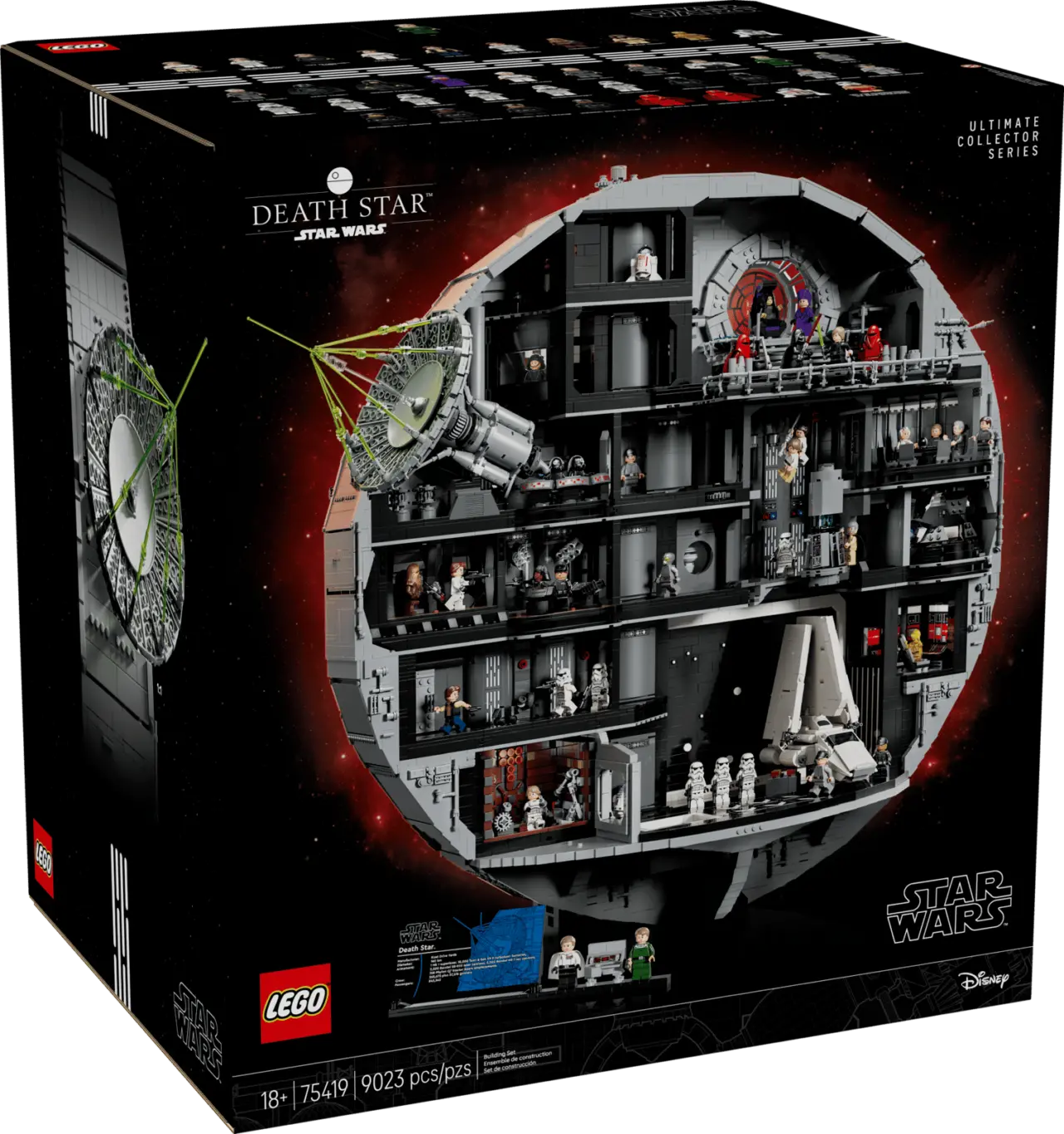 Alternative view of Mô Hình Lego Star Wars Death Star Set 75419