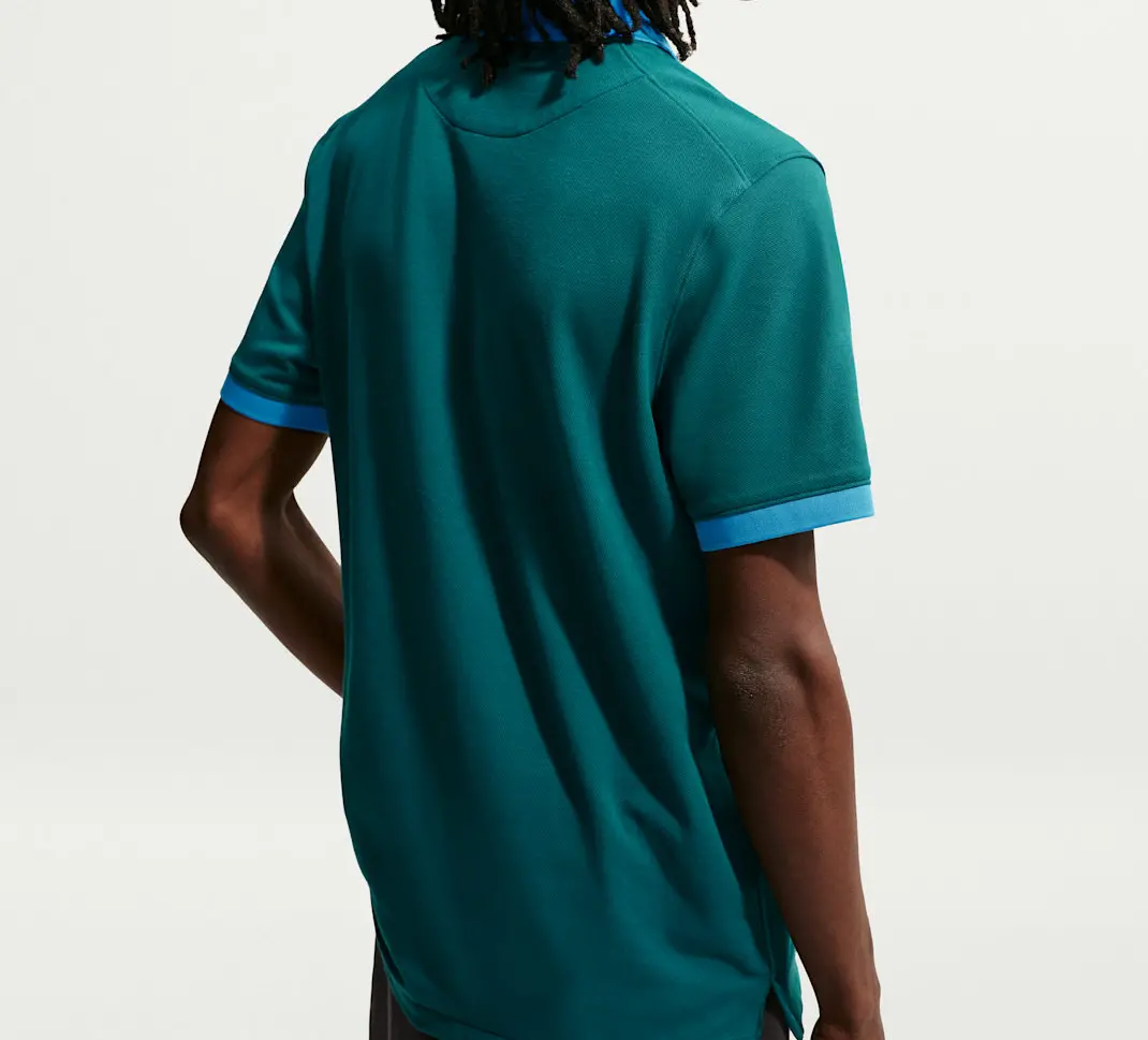 Alternative view of Áo Nike Brazil The Nike Polo 'Geode Teal' IB6200-381