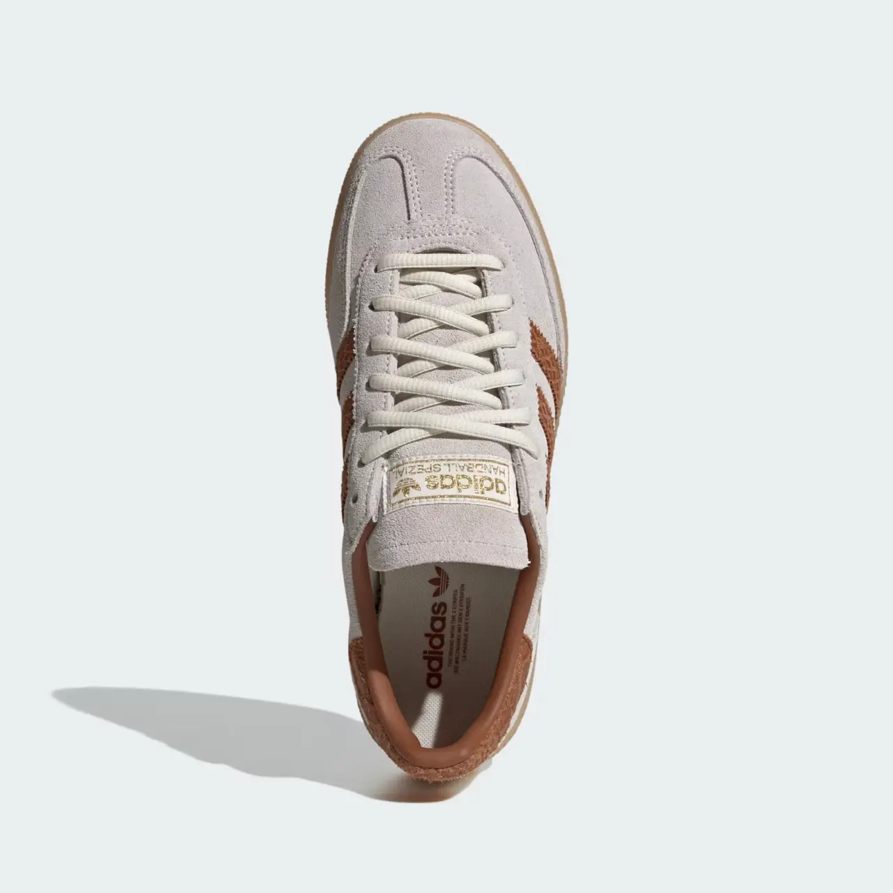Alternative view of Giày Adidas Handball Spezial 'Off White Dusky Bronze' IH1511