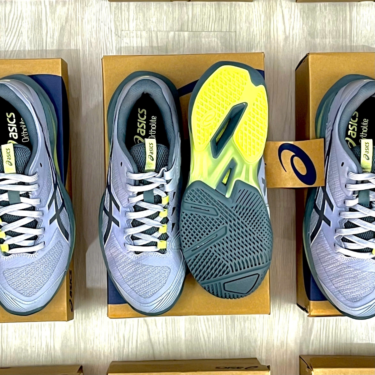 Alternative view of Giày Asics Solution Speed Ff 4 'Grey Blue' 1041A532-400