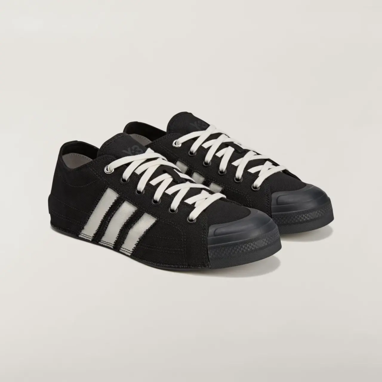 Alternative view of Giày Adidas Y-3 Nizza Lo 'Black' KK3709