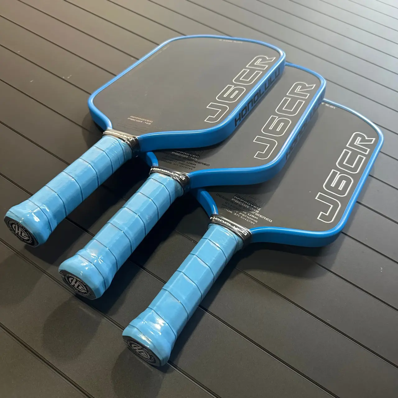 Alternative view of Vợt Pickleball Honolulu J6CR Sword & Shield 'Blue'