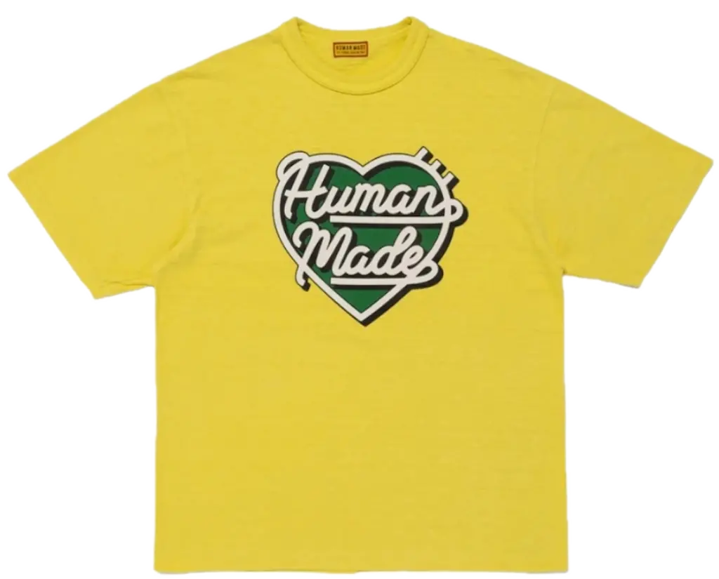 Áo Human Made Color T-shirt 'Yellow' HM29CS032