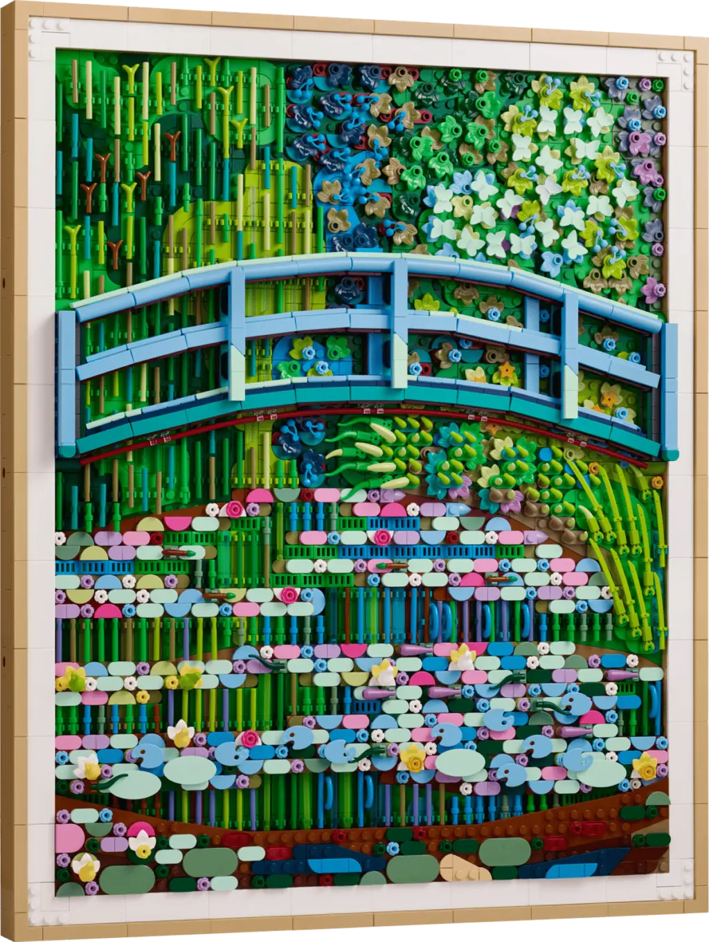 Mô Hình Lego Claude Monet – Bridge over a Pond of Water Lilies 31220