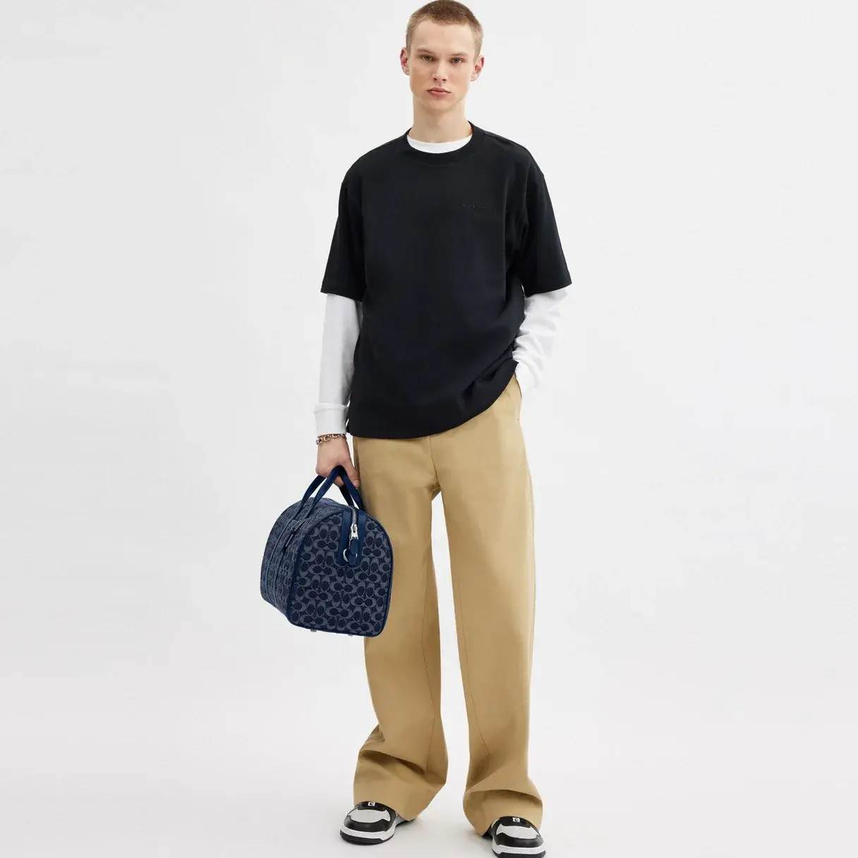 Alternative view of Túi Coach Gotham Duffle 45 'Denim' CAS28-DEB