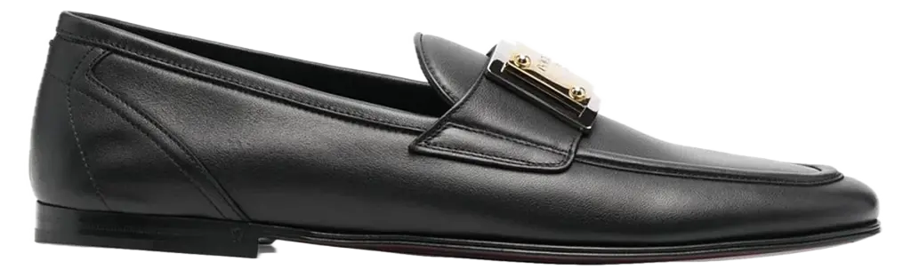 Giày Dolce Gabanna Leather Loafers ‘Black’ A50483AE102