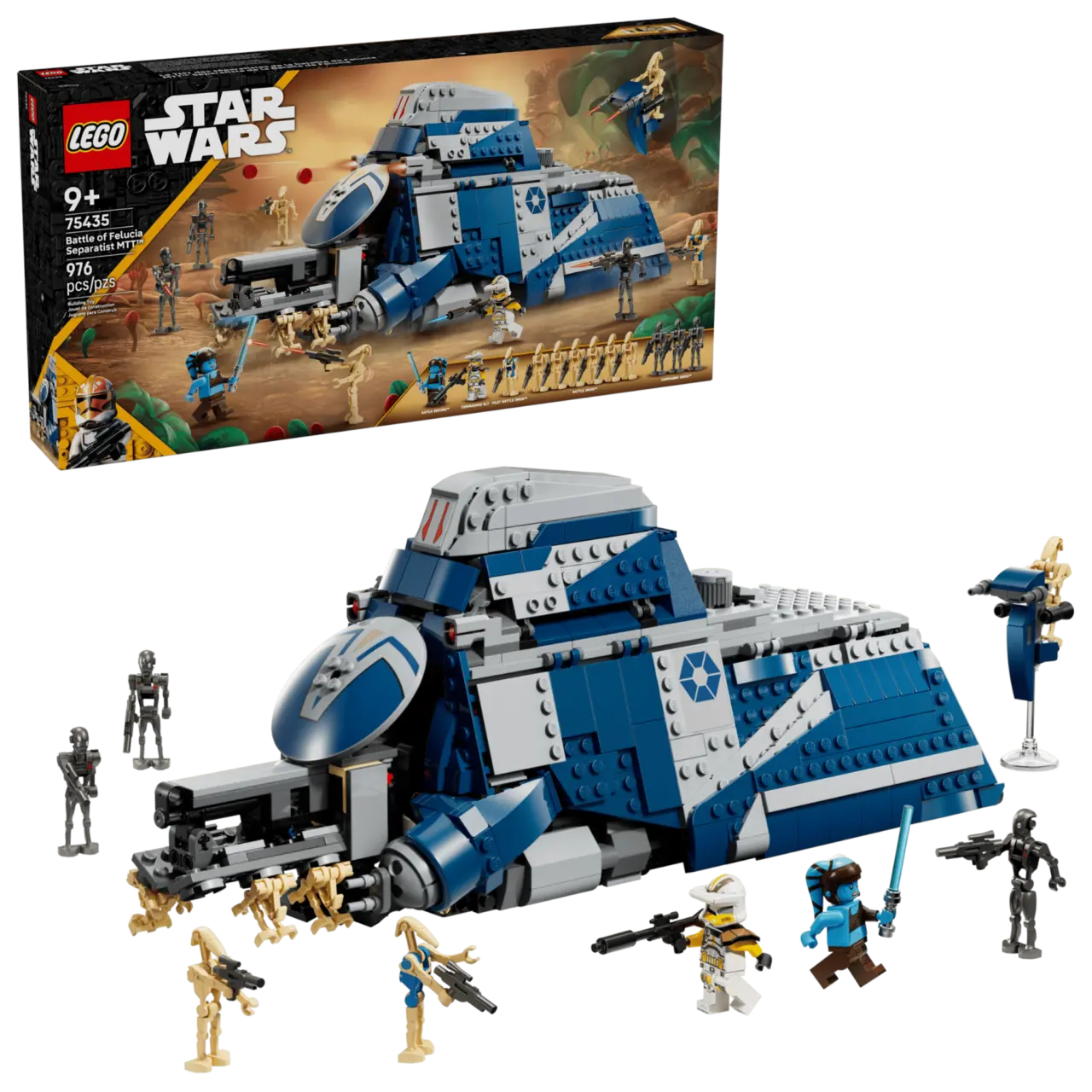 Alternative view of Mô Hình Lego Battle of Felucia Separatist MTT™ 'Multicolor' 75435