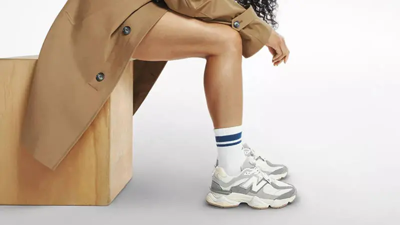 Alternative view of Giày New Balance 9060 'Slate Grey Calcium' U9060AUB
