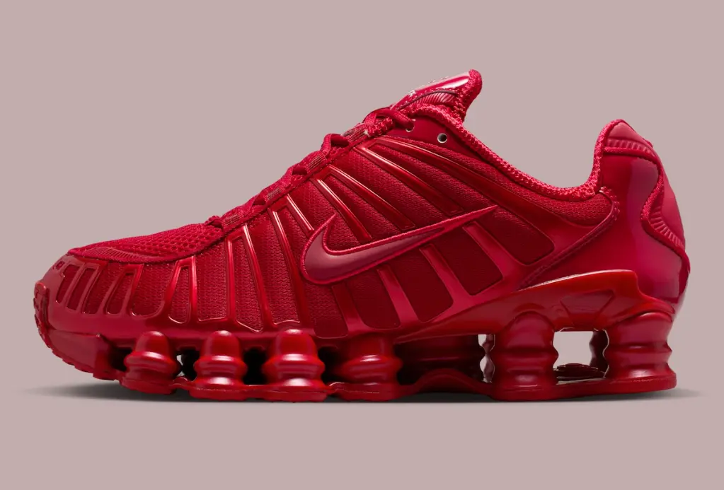 Alternative view of Giày Nike Shox TL 'Gym Red White' IB1087-600