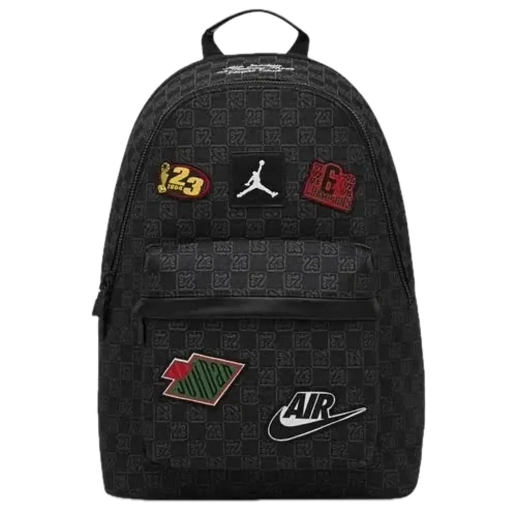Balo Nike Air Jordan Monogram Backpack 20L 'Black' MA9155-023