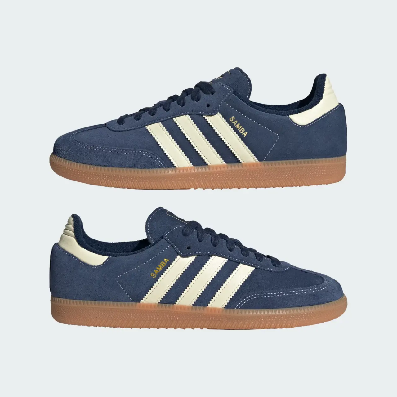 Alternative view of Giày Adidas Samba OG 'Night Indigo' KK2273