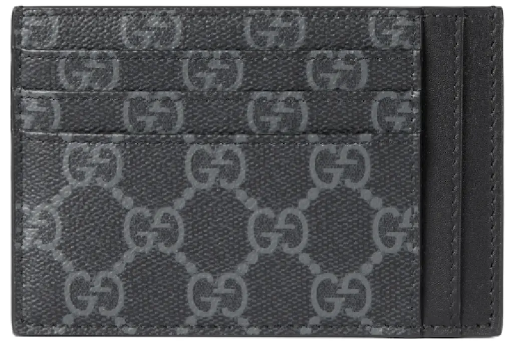 Ví Gucci GG Emblem Card Case 'Black' 821208-FAD6M-1000