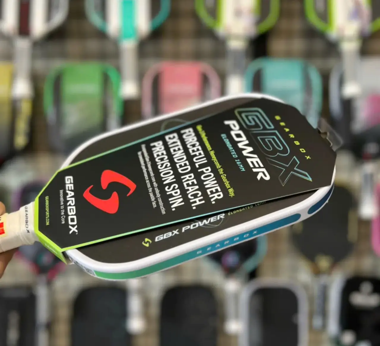 Alternative view of Vợt Pickleball Gearbox GBX Power Gen 3 Elongated 16mm