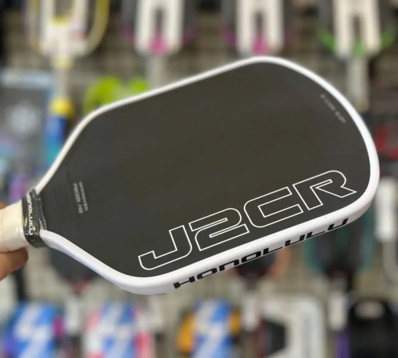 Alternative view of Vợt Pickleball Honolulu J2CR Sword & Shield 'White'