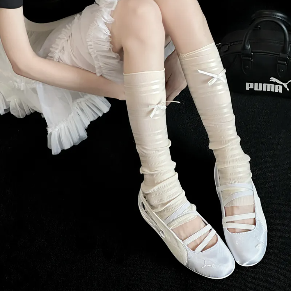 Alternative view of Giày Puma Speedcat Ballet 'Silver Mist Warm White Satin' 404383-03