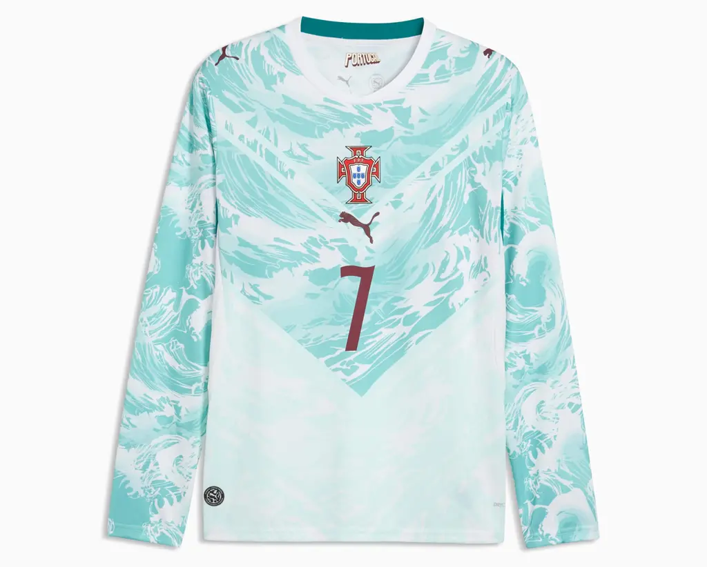 Áo Puma Portugal Away Cr7 Long Sleeve ‘Blue’ 788147-77