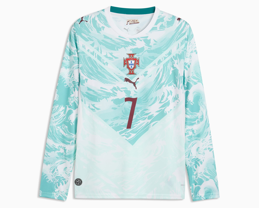 Áo Puma Portugal Away Cr7 Long Sleeve ‘Blue’ 788147-77