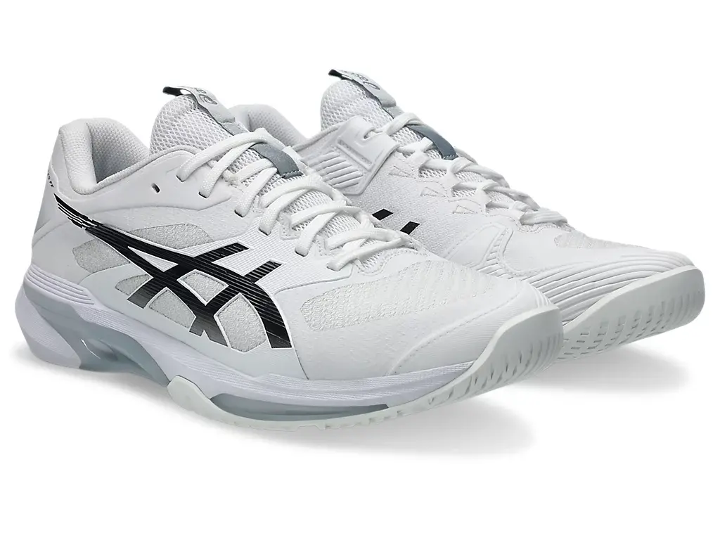 Alternative view of Giày Asics Solution Speed FF 4 'White Black' 1041A532-100