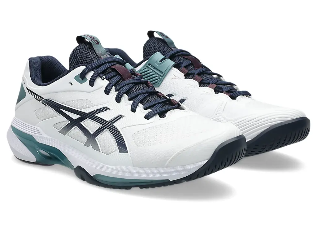 Alternative view of Giày Asics Solution Speed FF 4 'White Midnight' 1041A532-102