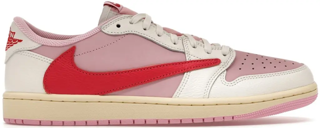 Giày Nike Air Jordan 1 Retro Low OG SP Travis Scott 'Tropical Pink' IQ7604-101