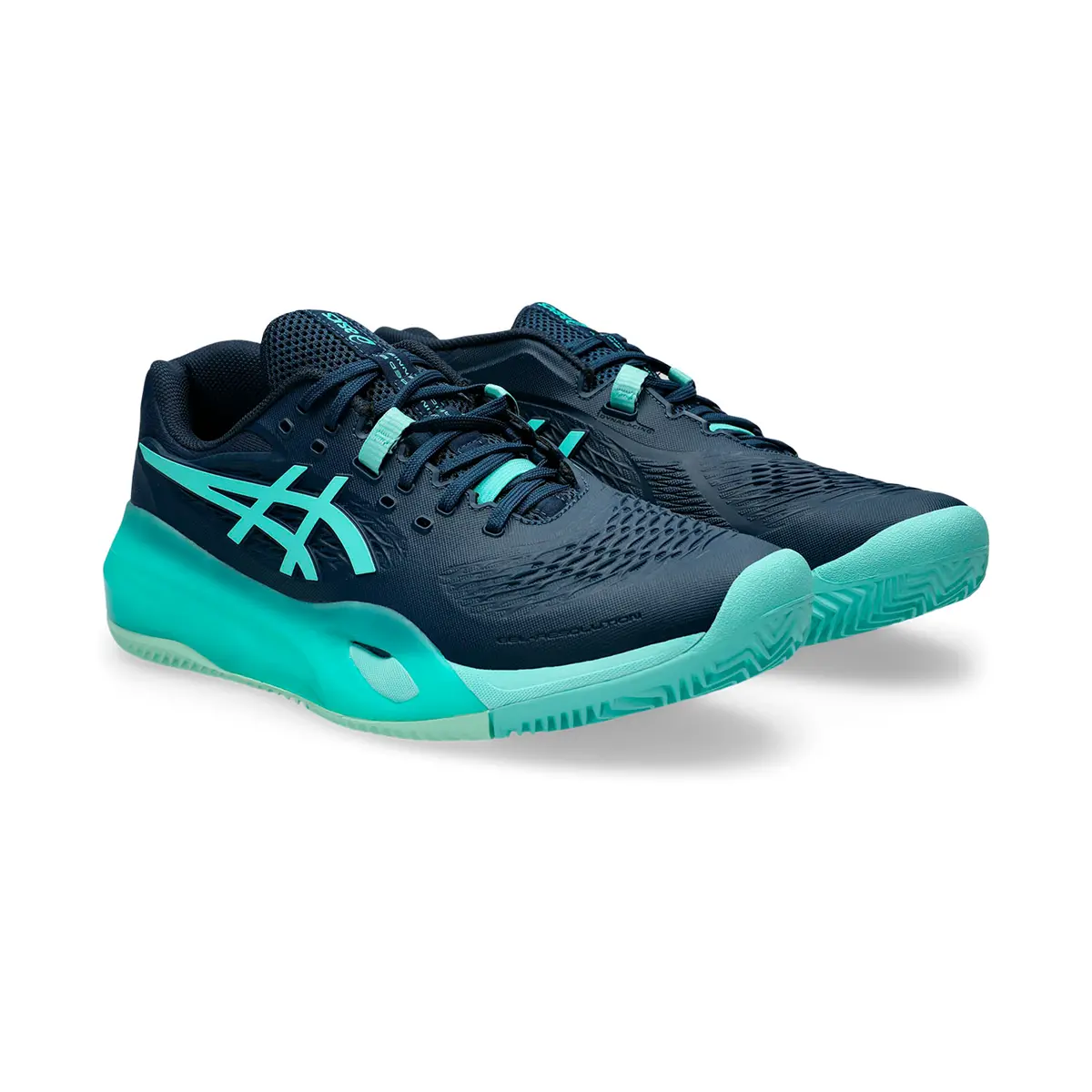 Alternative view of Giày Asics Gel Resolution X Clay 'Illuminate Mint' 1041A485-404